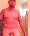 Stocky Lad Poses Naked 