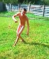 Naked Redneck Cartwheel