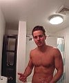 Lad Takes Shower