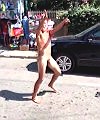 Strange Naked Man In The Street