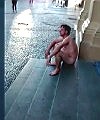 Nude Man In The Street