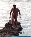 Russian Men Naked In The Lake