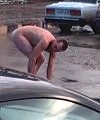 Naked In Russian Street