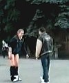Pants Down During Fight