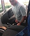 Pissing Trucker