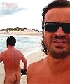 Naked Man At The Beach 