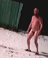 Naked Snow Walk