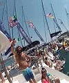 Naked Yacht Jump