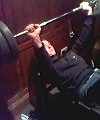 Pissing Weightlifter