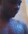 Naked Black Lad In The Shower