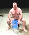 Mechanic Does Naked Ice Bucket
