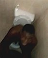 Black Lad In The Toilet