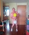 Naked Balloon Dancer