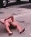 Naked Man High On PCP Attacks A Woman In Her Car