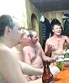 Older Men In The Sauna