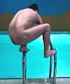 Naked Pool Jump 