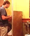 Pissing And Texting 