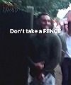 Pissing On A Fence