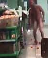 Naked In Russian Shop