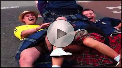 Under the Scotsmen's kilts